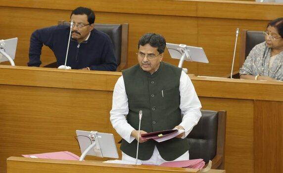 Tripura CM Dr Manik Saha takes part in Q&A Session in Assembly.